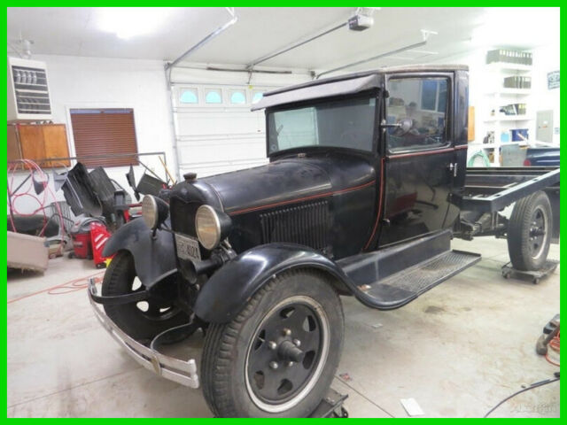 1929 Ford Model A All Original Pickup Truck 4 Cylinder Gas Engine 4-Speed Manual 1929 Ford Model A