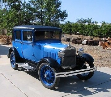 1929 Ford Model A Blindback Sedan 1929 Ford Model A Blindback