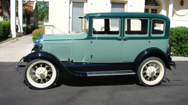 1929 Ford Model A Briggs Body Base 4 Dr Sedan - Frame-Up Restoration as a Driver 1929 Ford Model A Briggs Body Base, 4 Door Sedan