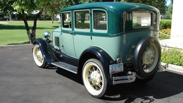 1929 Ford Model A Briggs Body Base, 4 Door Sedan - photo 3
