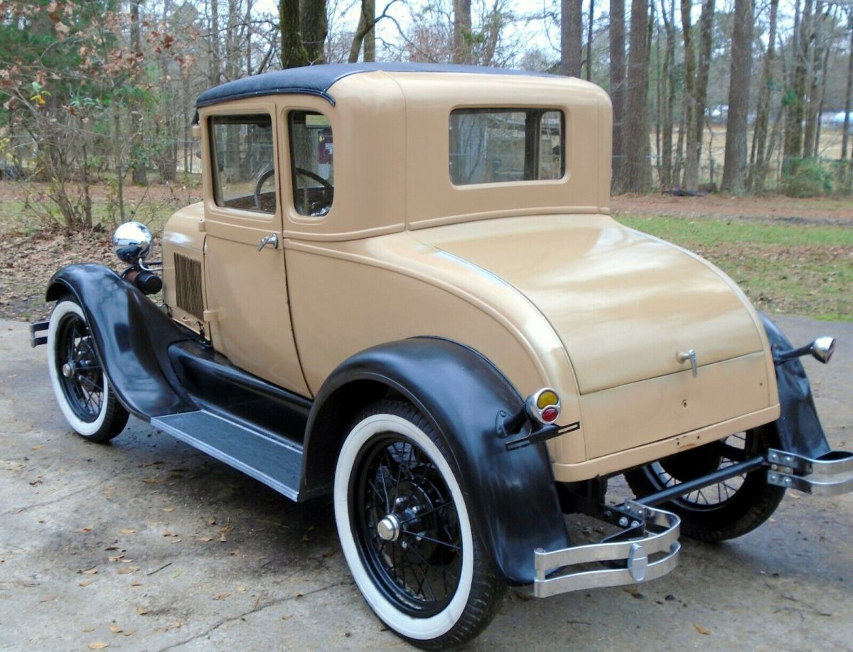 1929 Ford Model A business coupe - photo 7