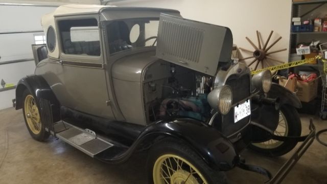 1929 Ford Model A Business coupe - photo 6