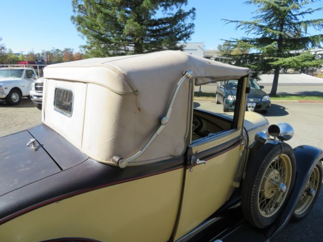 1929 Ford Model A Cabriolet Convertible - photo 4