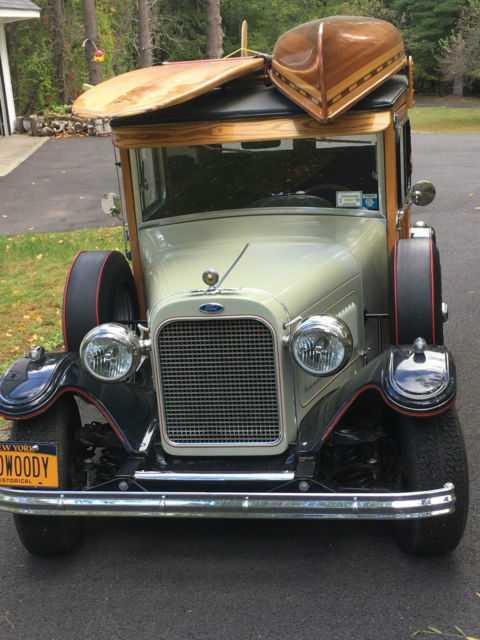 1929 Ford Model A Black w/ Red Pinstriping - photo 3
