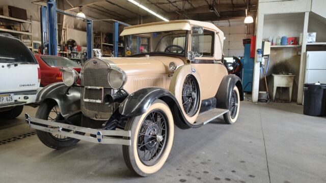 1929 Ford Model A Deluxe Sport Coupe, Rumble Seat, Perfect Parade Car 1929 Ford Model A Base