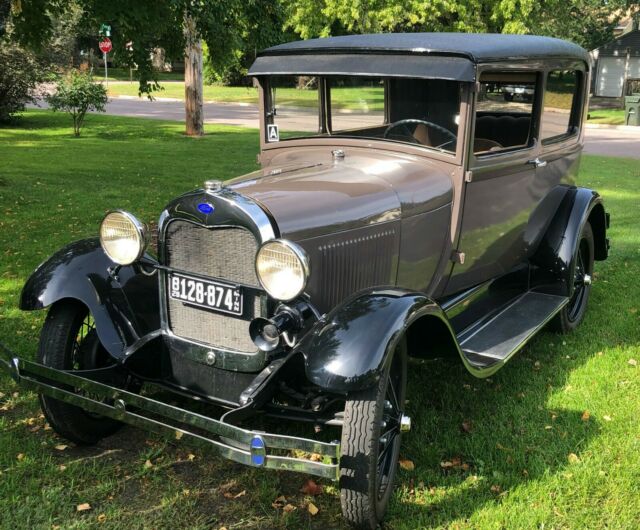 1929 Ford Model A Ford Tudor Sedan 200 miles on Restoration Numbers Match Superb 1929 Ford Model A Tudor Sedan