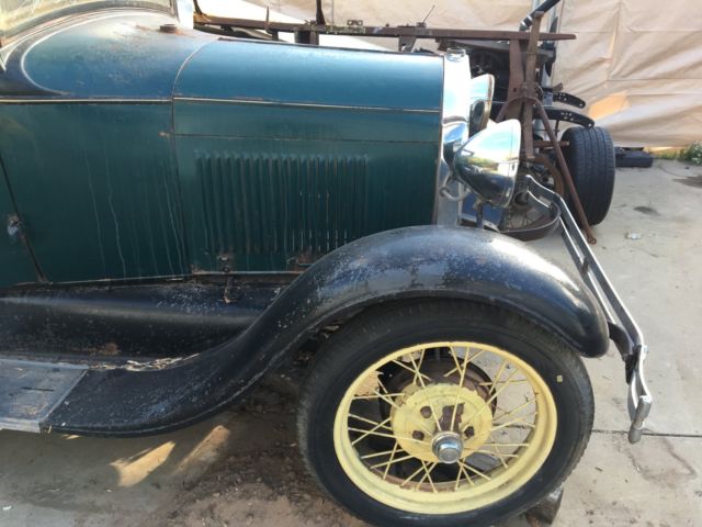 1929 Ford Model A 4 door briggs blindback - photo 2