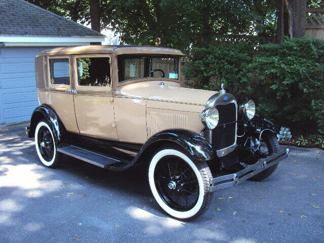 1929 Ford Model A Fordor Blindback Sedan Model 170-A Beautiful Correct Car 1929 Ford Model A Blindback Sedan