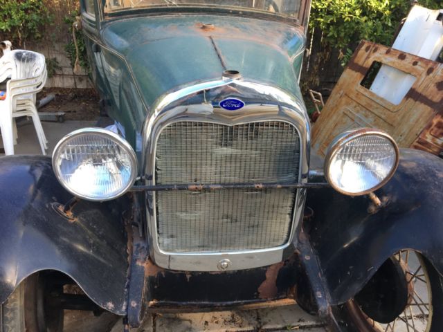 1929 Ford Model A 4 door briggs blindback - photo 3