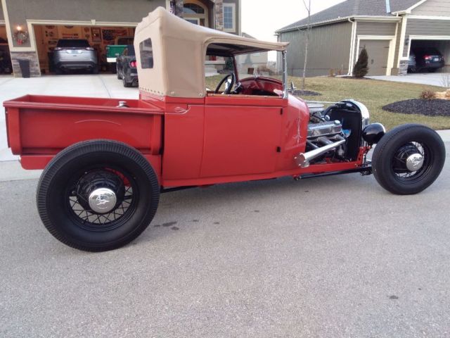 1929 Ford Model A Hot Rod Roadster Pickup STEEL! Gotta see!!!! 1929 Ford Model A