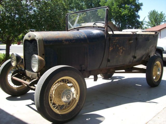 1929 Ford Model A Phaeton Henry Ford Banger TROG Hot Rod Rat Rod Street Rod 1929 Ford Model A