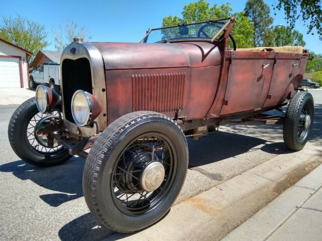 1929 Ford Model A Phaeton Pre War Dry Lakes Style TROG Racer Hot Rod Jalopy 1932 1929 Ford Model A
