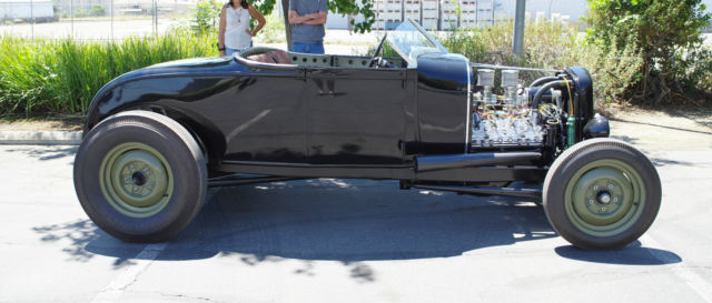 1929 Ford Model A Roadster AV8 Flathead Traditional Hotrod 1929 Ford Model A