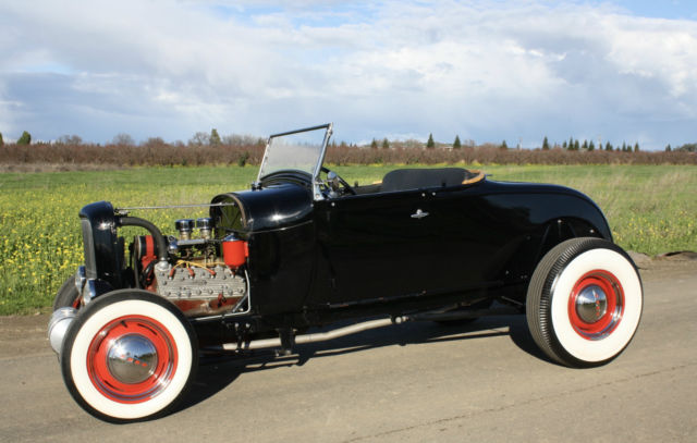 1929 Ford Model A Roadster Flathead V8,SCTA,Hot Rod,Daily Driver,1930,1931 1929 Ford Model A DeLuxe,Flathead V8,Daily Driver, California Car