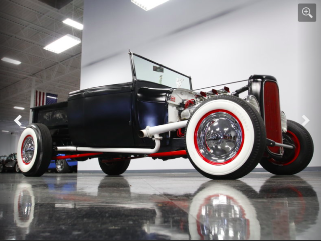1929 Ford Model A Roadster Pickup Hot Rod Rat - All Original Steel 350/T-5/9" 1929 Ford Model A RPU Roadster Pickup