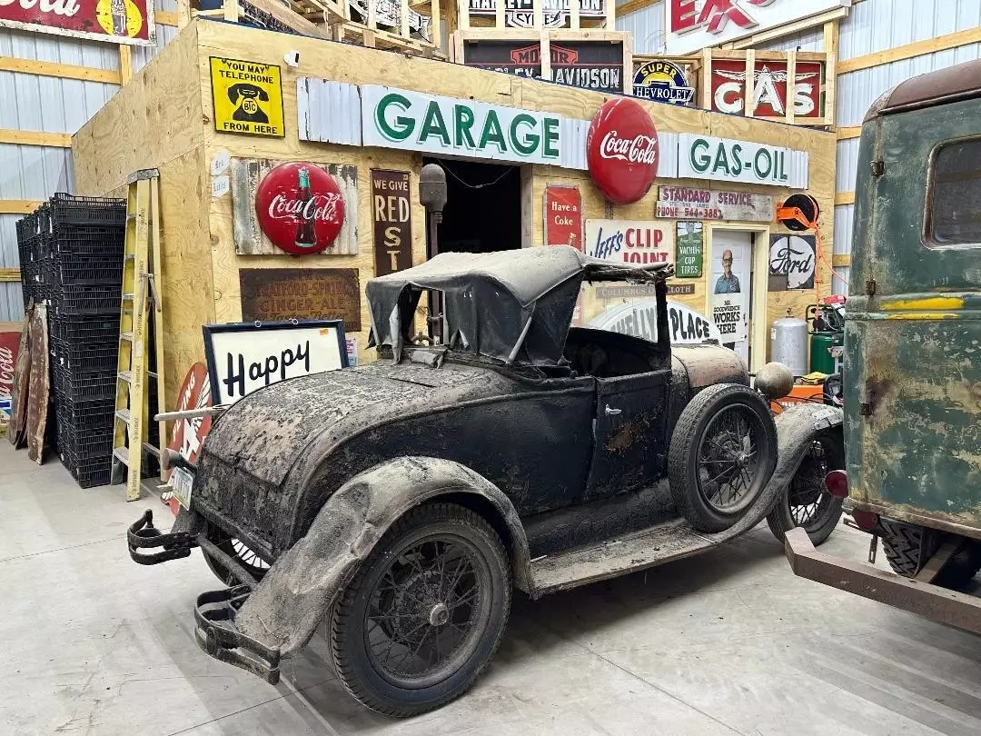 1929 FORD Model A Roadster Runs Drives Stops 1929 Ford Model A