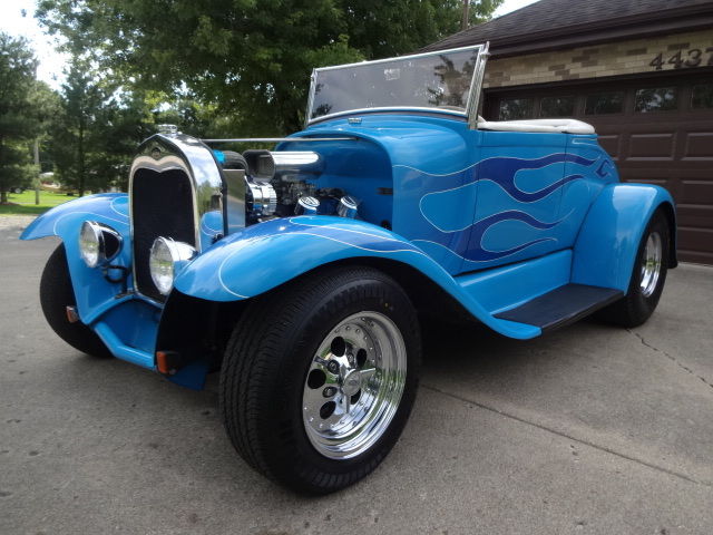 1929 Ford Model A Roadster Steel Body Glass Fenders 355 Chevy 1929 Ford Model A