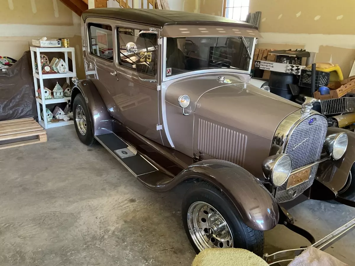 1929 Ford Model A Sedan Restoration Was Done 20 Years Ago 1929 Ford Model A