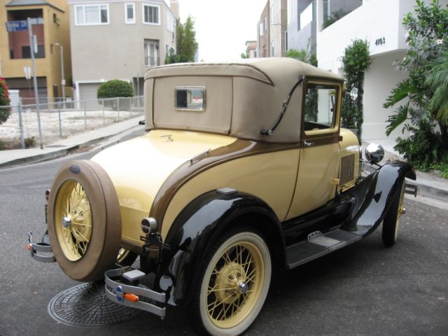 1929 Ford Model A Sport Coupe - photo 7