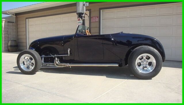 1929 Ford Model A Track Roadster 350 Chevy V8 Richmond 4-Spd Manual 8800 Mi 1929 Ford Model A Track Roadster Modified All Steel Custom Streetrod Antique