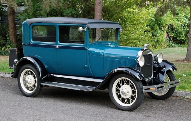 1929 Ford Model A Tudor, MANY HIDDEN UPGRADES, LOVELY OLDER RESTORATION! 1929 Ford Model A