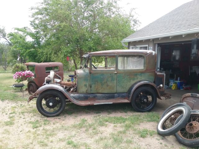 1929 Ford Model A Tudor Sedan Barn Find 1929 Ford Model A