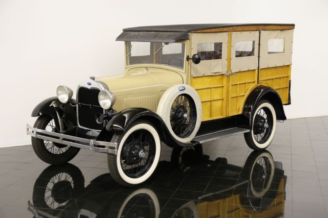 1929 Ford Model A Woody Station Wagon - photo 2