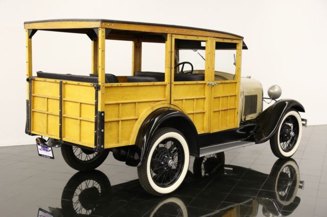 1929 Ford Model A Woody Station Wagon - photo 7