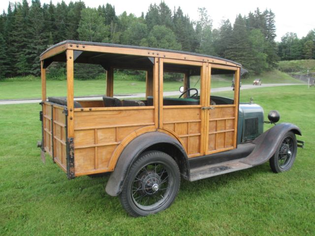 1929 Ford Model A station wagon - photo 6