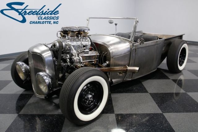 1929 Ford Roadster Pick-Up 266 Miles Bare Metal Pickup Truck 350 V8 3 Speed Aut 1929 Ford Other Pickups --