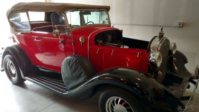 1929 Ford Shay Phaeton Replica Convertible - photo 8