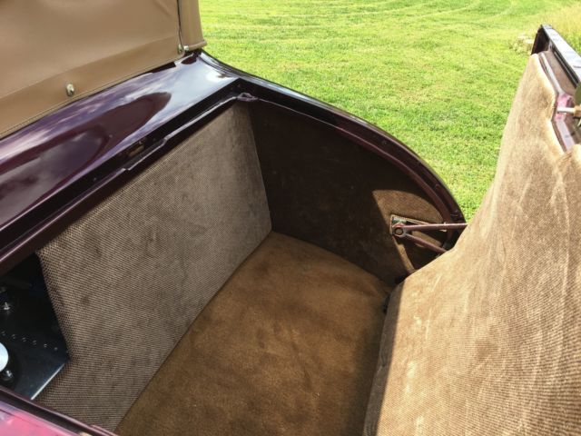 1929 Ford Model A Ultra leather interior - photo 9