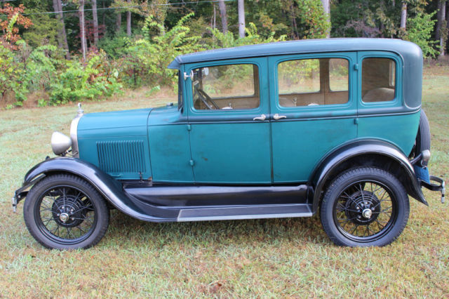 1929 Ford Standard Fordor Sedan Murray Body Unrestored Original 1929 Ford Model A Standard