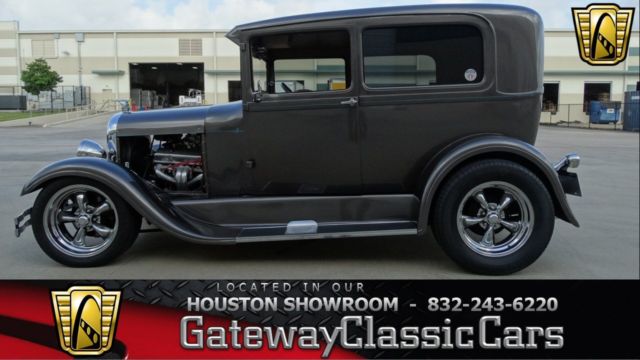 1929 Ford Tudor 5775 Miles Tahoe Gray 2 Door 350 CID V8 GM 350 1929 Ford Model A