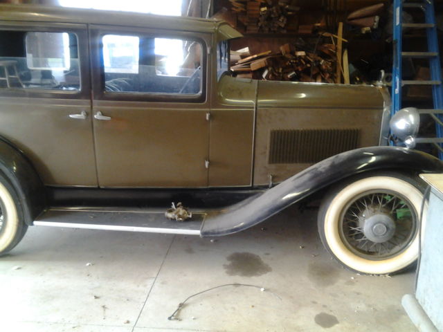 1929 Other Makes Hupmobile 4 door sedan 4 door sedan