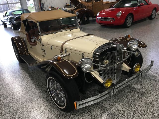 1929 Mercedes Benz Gazelle factory built roadster replica, 9k original miles 1984 Mercedes-Benz Gazelle replica
