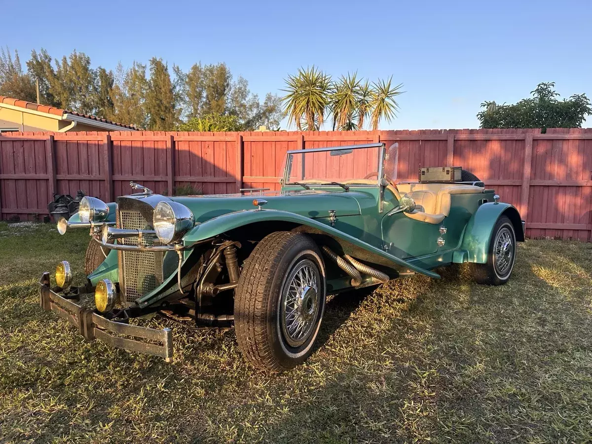 1929 MG GS Convertible Green SSK 1929 MG GS SSK