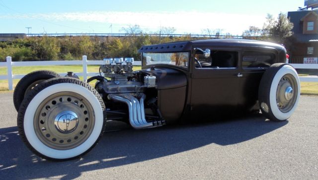 1929 model a ford 2 door sedan chopped and channeled 1929 Ford Model A