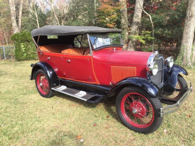1929 Model A Ford Phaeton Convertible Argentina Right Hand Drive 1929 Ford Model A Phaeton