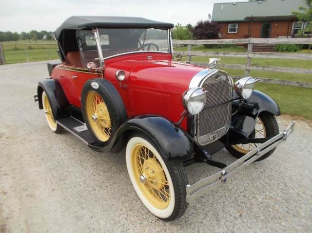 1929 Model A Ford Roadster Deluxe 1929 Ford Model A