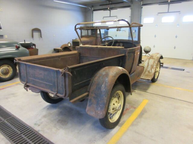 1929 MODEL A FORD ROADSTER PICKUP TRUCK "TRUE BARN FIND" NUMBERS MATCHING $3950. 1929 Ford Model A