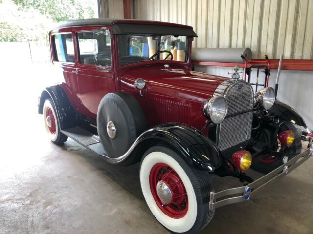 1929 Model A Ford Sedan BOOTLEG TRANSPORT with Up-Dated Modern Features 1929 Ford Model A