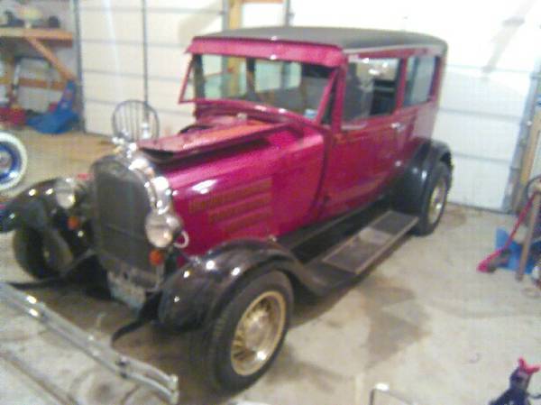 1929 Model A Ford Street Rod Hot Rat Rod 1929 Ford Model A sedan