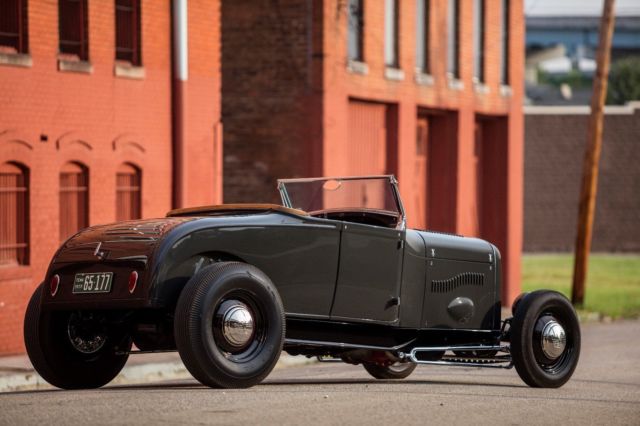 1929 Model A roadster on 1932 frame Hiboy Pete Eastwood Socal History 327 4speed 1929 Ford Model A