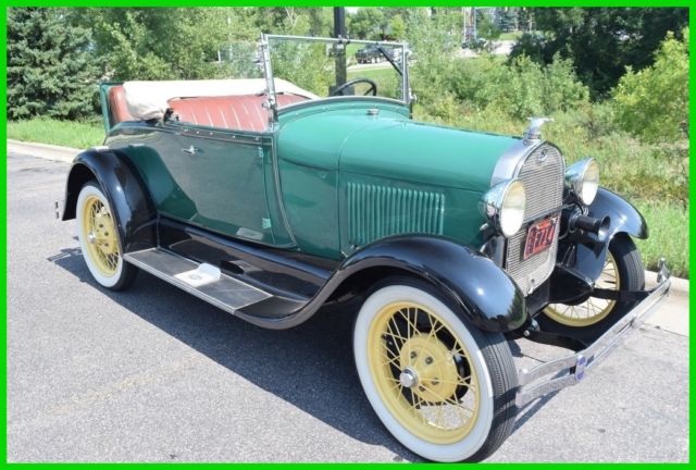 1929 MODEL A ROADSTER RUMBLE SEAT Pre War Oldtimer barn find estate survivor 1929 Ford Model A ROADSTER