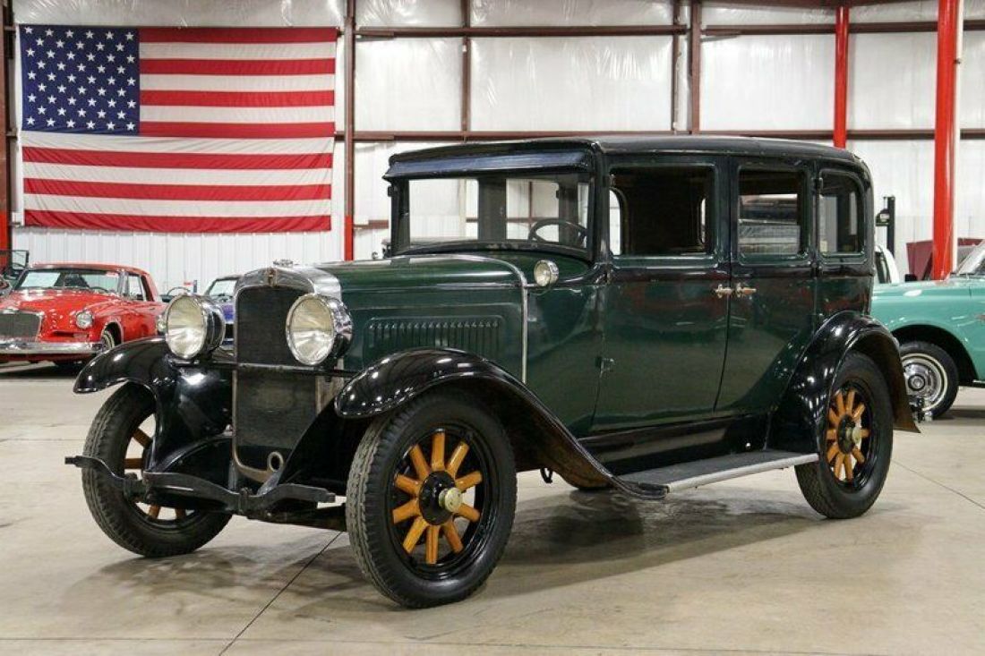 1929 Nash Standard Six 31687 Miles Green Sedan Inline 6-Cylinder Manual 1929 Nash Standard Six