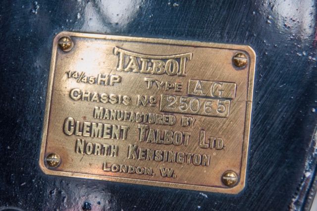1929 Other Makes G80 Talbot Type AG 14/45 Five-seat Tourer - photo 11