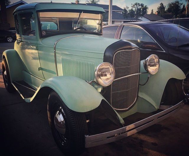 1930 1931 Ford Model A Coupe Hot Rod 1930 Ford Model A Coupe