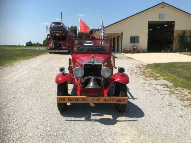 1930 Chevrolet Fire Truck, Now Parade Unit 1930 Chevrolet Truck