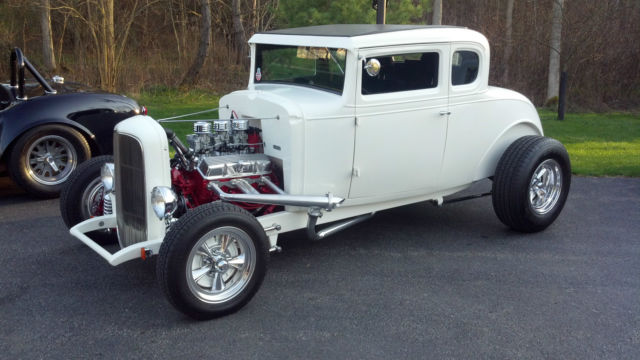 1930 Chevy 5 Window Duce Coupe Hot Rod, Vintage, Muscle Car, 1930 Chevrolet 5 Window Coupe Street Rod